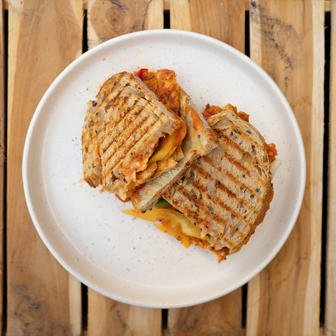 Salsa Chicken Sourdough Sandwich
