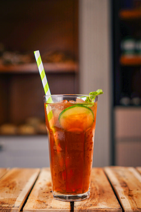 peach ice tea