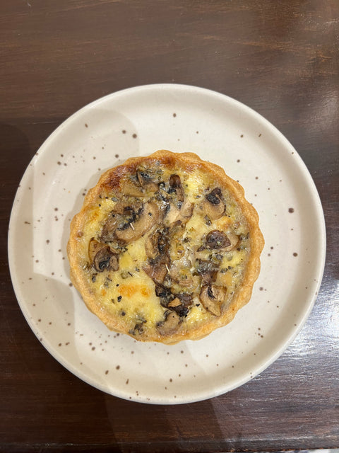 Chicken Mushroom Quiche