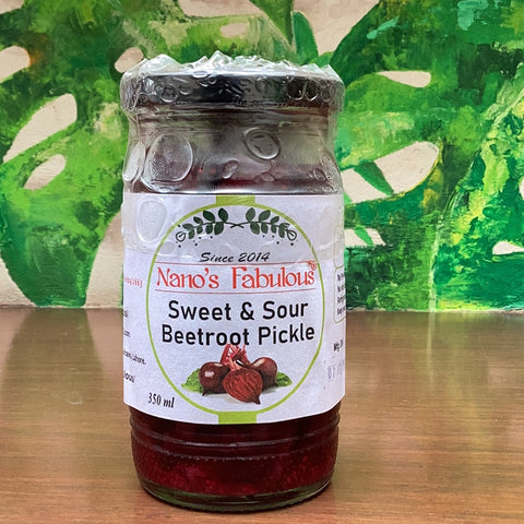Sweet & Sour Beetroot Pickle Nano's