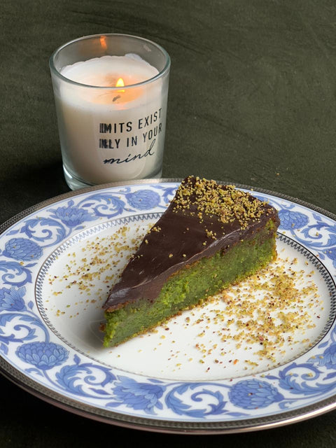 Pistachio Chocolate Cake