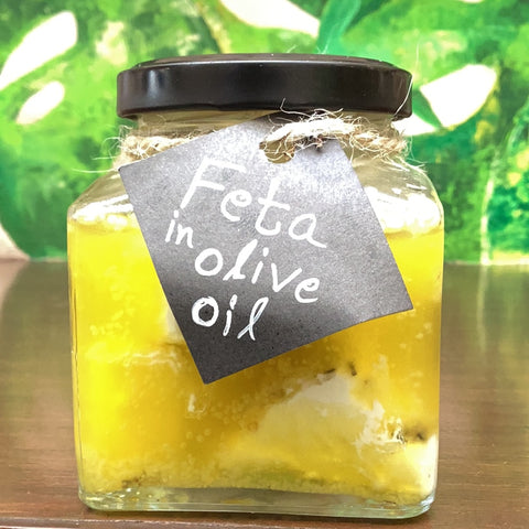 Feta in olive oil