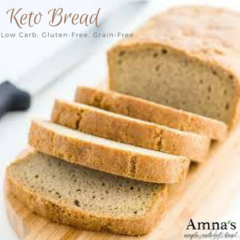 Almond Bread: Gluten-Free, Keto, Paleo & Diabetic