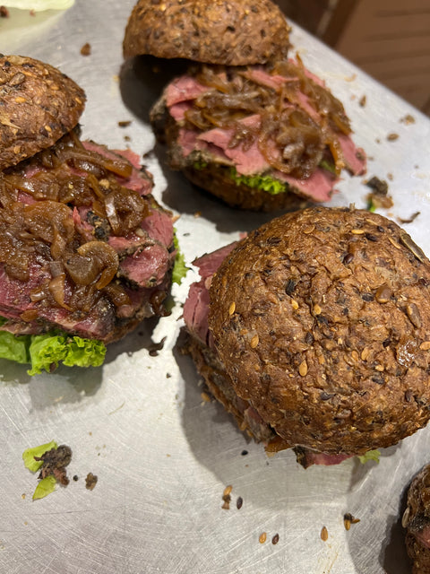 High Protein Pastrami Bun