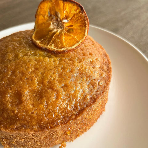 Orange Polenta Olive Oil Caks