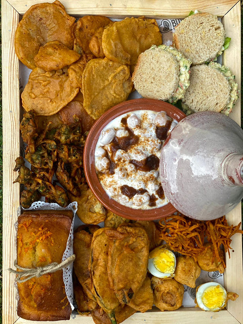 Chaat & Assorted Snack Platter