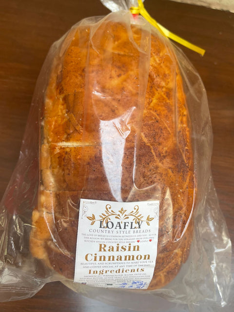 Raisin Cinnamon Bread