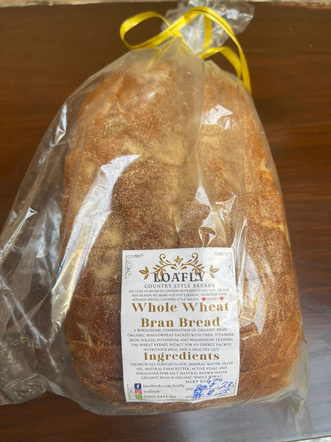 Whole Wheat Bran Bread